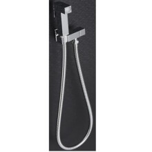 Milano Arvo Manual Wall Hung Douche Shower Toilet Kit Wall Bracket - Chrome