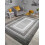 RSM RUGS New Grey Silver Modern Small Large Thick Soft Floor Mat Rugs Plain Centre Border 1