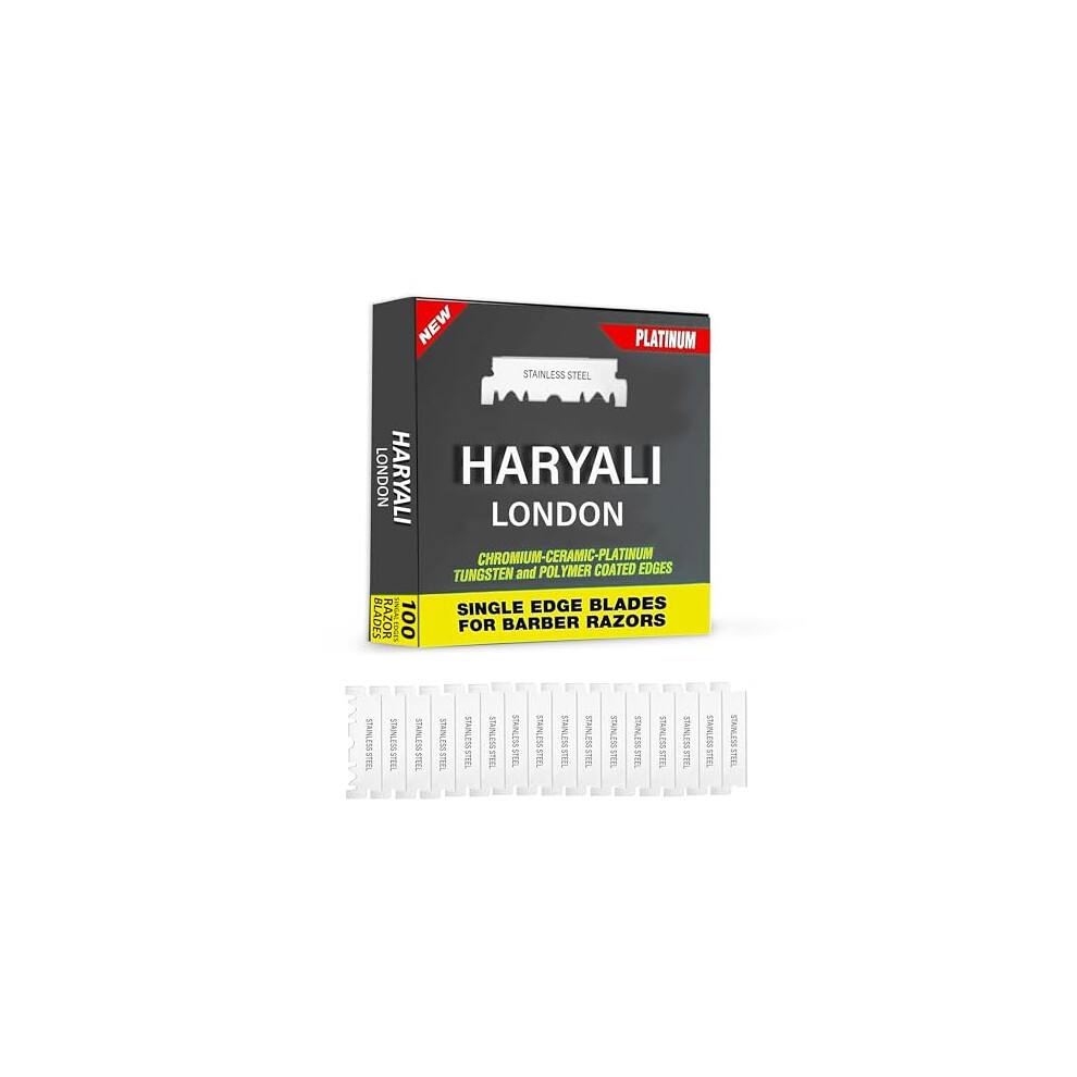 Haryali London Professional Single Edge Razor Blades 100-Pieces