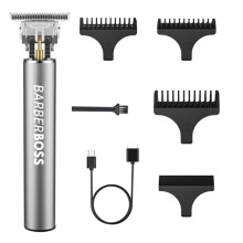 BarberBoss Rechargeable Beard & Hair Trimmer for Men – Precision Stubble & Facial Grooming, Cordless Design, Facial Trimmers, Beard Trimmer Men
