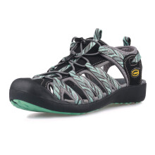 GRITION Damen-Sportsandalen für den Sommer Trekking Blau 40 EU — grition trekking sandalen, damen sport sandalen, schnelltrocknende sandalen