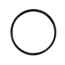 Echt Carbonfaser für R55 R56 R57 2007-2013 Auto-Mittelkonsole Tachometer Instrument Innenrahmen Aufkleber