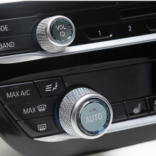 Auto Kristall Luft Klimaanlage Tasten Schalter Abdeckung Trim FüR- 5 6 7 Serie /F11/X5/F15/X6/F16/F10/F18/F12/F13/F01/F02