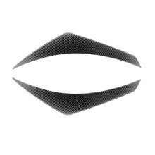 Auto Voorbumper Zijsplitter Spoiler Mistlamp Zijspoiler Trim voor 1 Serie F70 2 Serie F74 M Sport 2024+ B
