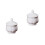 2Pièces Conteneur En Céramique Pour Sucre Condiments 6