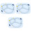 3Pièces Assiettes Silicone Avec Pour Enfants 3