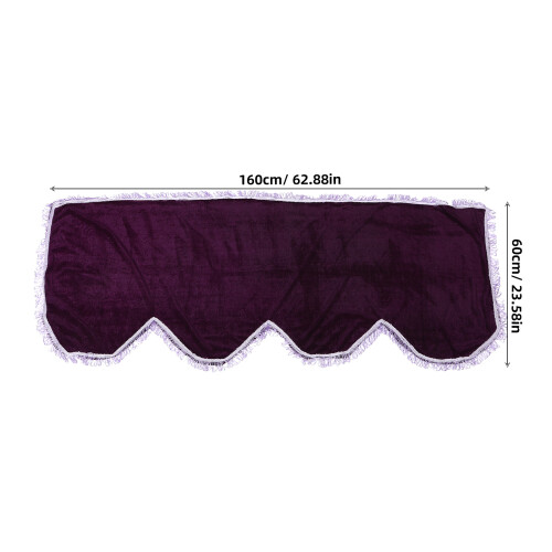 3Pièces Protection Clavier Piano Velours Confortable Élégant 1