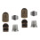 4Ensembles Dés Métalliques Pour Couture Patchwork Protection Doigts 4