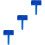 3Pièces Rouleaux Bois Bleu Pour Décoration Art Mural 5