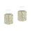 1000Pièces Perles Tressage Beige Silicone Pour Dreadlock 3