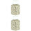 1000Pièces Perles Tressage Beige Silicone Pour Dreadlock 4