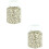 1000Pièces Perles Tressage Beige Silicone Pour Dreadlock 5