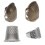 4Ensembles Dés Métalliques Pour Couture Patchwork Protection Doigts 8
