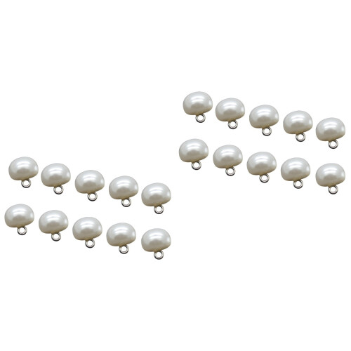 400Pièces Boutons Blancs Ronds Pour Couture 2
