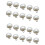 400Pièces Boutons Blancs Ronds Pour Couture 4