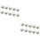 400Pièces Boutons Blancs Ronds Pour Couture 5
