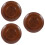 3Pièces Assiettes Snack Bois Pour Café Table 7