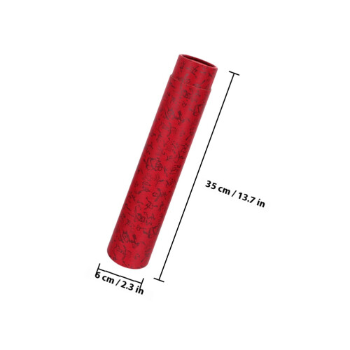 2Pièces Tube De Stockage Pour Œuvres Calligraphiques 1
