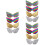 12Pièces Enfant Multicolores Costume Fête Durable 5