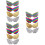 12Pièces Enfant Multicolores Costume Fête Durable 6