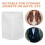 4Pièces Housses Peva Protège Vêtements Réutilisables 5