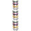 12Pièces Enfant Multicolores Costume Fête Durable 7