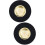 2Pièces Tampons Stopper Nylon Noir Sol Protégé 7