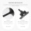 Zwart Aluminium Motorhelm Wandhouder Display Rek 6