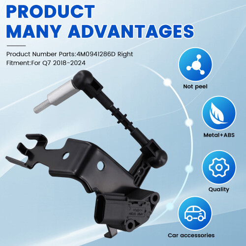 Car Right Front Headlight Level Sensor Height Sensor 4M0941286D for  Q7 2018-2024 2