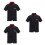 3Pièces Chemise Chef Courtes Premium Noir 6