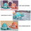 2Pièces Jouet Vert Pour Bain Bébé Amusant 5