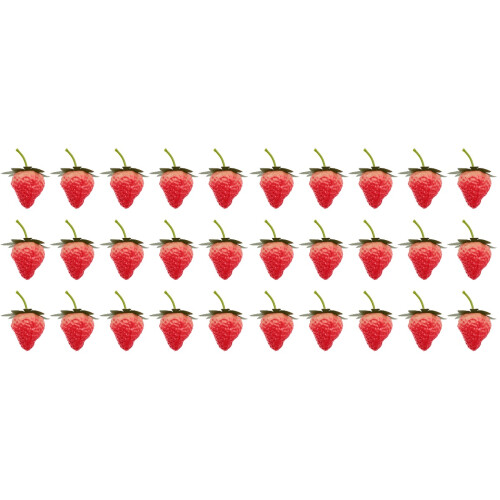 30Pièces Simulées Rouges Décorations Pour Photo Bureau 1