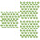 150Pièces Bambou Artificielles Vert Clair Usage 5
