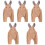 5Pièces Ensemble Photo Bébé - Khaki Tenue Adorable 3