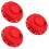 3Pièces Couvercles Ibc Plastique Rouge Résistants Usage 6