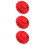 3Pièces Couvercles Ibc Plastique Rouge Résistants Usage 7