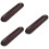 3Pièces Support D’encens Résine Marron Élégant Pour Pièce Bureau 6