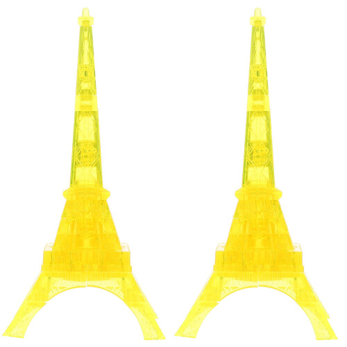 2Ensembles Puzzle 3D Tour Eiffel Jouet Éducatif Enfant 2