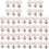 48Pièces Boutons Cachés Rose Décoratifs Et Anti Ouverture 7