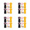 24Pièces Coques Décoratives Silicone Pour Ciseaux Ongles Colorés 4