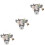 3Pièces Signes Bois Suspendus Accueil Décor Maison Style Rustique 4