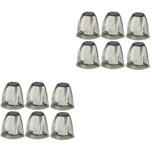 12Pièces Casquettes Filet Vert Protection Idéal 2