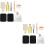 2Ensembles Outils Miniatures De Cuisson Réalistes Pour Décor Dollhouse 5