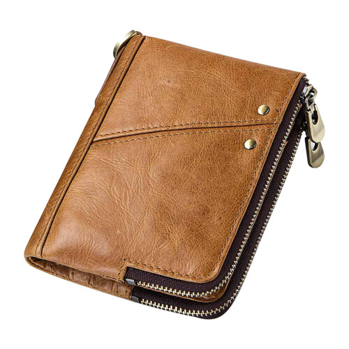 3Pièces Pochette Kaki Pour Cartes, Monnaie Et Documents 1