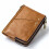 3Pièces Pochette Kaki Pour Cartes, Monnaie Et Documents 3