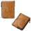 3Pièces Pochette Kaki Pour Cartes, Monnaie Et Documents 4