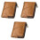 3Pièces Pochette Kaki Pour Cartes, Monnaie Et Documents 7