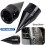Front Axle Nut Covers Caps Black for  Dyna Electra Road King Glide 2