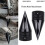 Front Axle Nut Covers Caps Black for  Dyna Electra Road King Glide 3