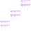 120Pièces Pics Gâteaux Coeur Violet Usage Décoration 4